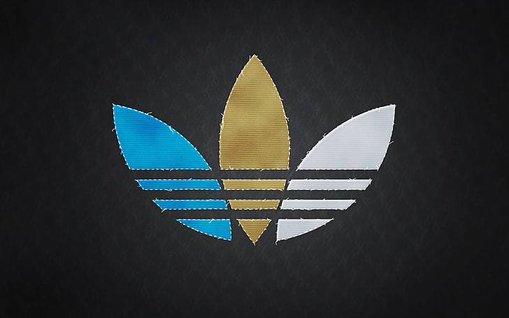 Adidas logosu, Logo, Adidas, Orijinaller, HD masaüstü duvar kağıdı