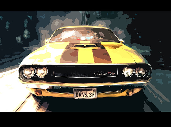 Driver San Francisco Edited by ParadoxX, white Dodger Charger R/T, Games, Driver, Dodge, Challenger, video game, san francisco, driver san francisco, dodge challenger, 1970 dodge challenger rt, HD wallpaper