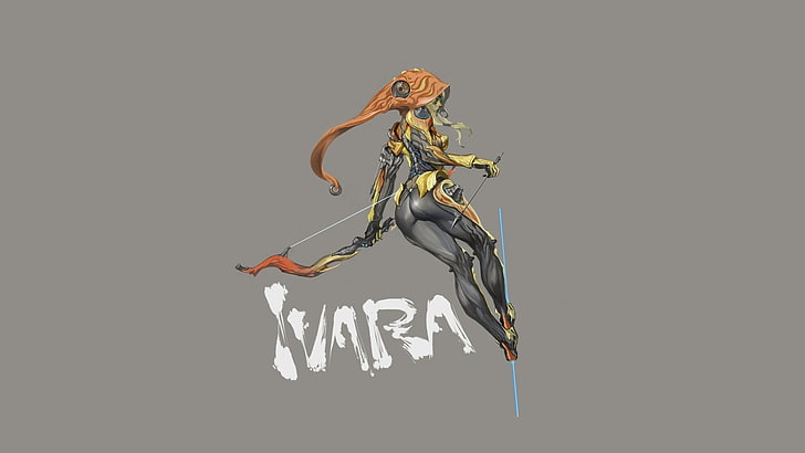Ilustração do personagem Ivara, Warframe, Ivara (Warframe), videogame, HD papel de parede