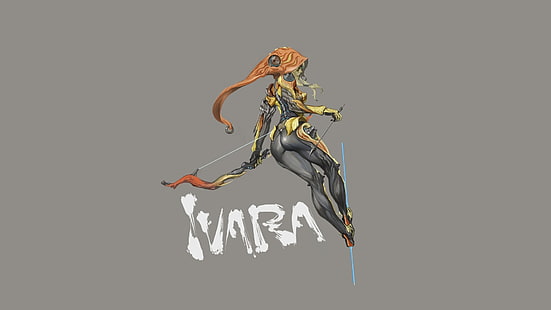 Ivaraキャラクターイラスト、Warframe、Ivara（Warframe）、ビデオゲーム、 HDデスクトップの壁紙 HD wallpaper