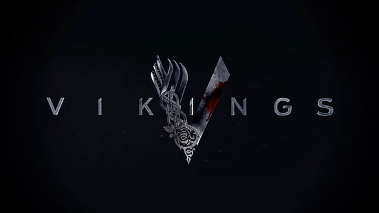 Vikings, Vikings (série télévisée), logo, série télévisée, Fond d'écran HD HD wallpaper