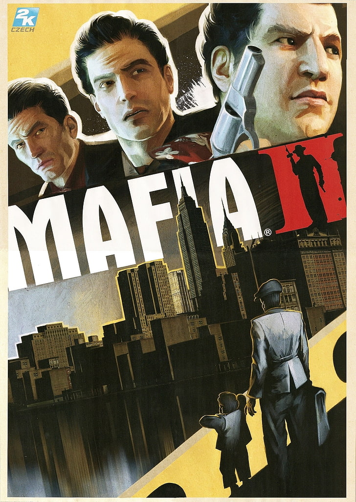 Mafia II, oeuvre d'art, Mafia, Fond d'écran HD, fond d'écran de téléphone
