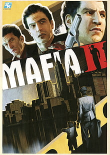 Mafia II, artwork, Mafia, HD wallpaper HD wallpaper