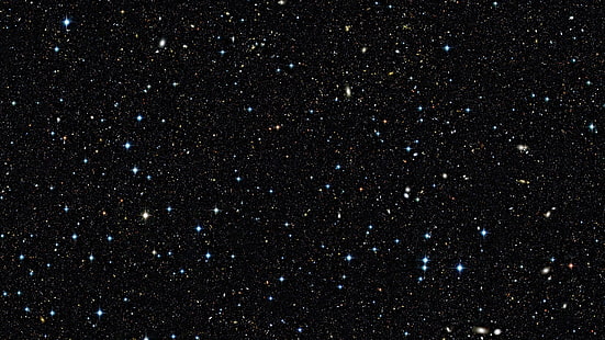 Galaxienhaufen, Raum, Sterne, Raumkunst, digitale Kunst, HD-Hintergrundbild HD wallpaper