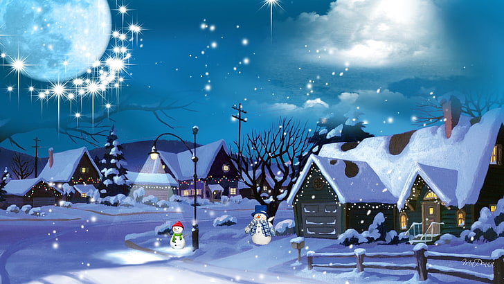 Weihnachtsbilder für den Desktop-Hintergrund, HD-Hintergrundbild