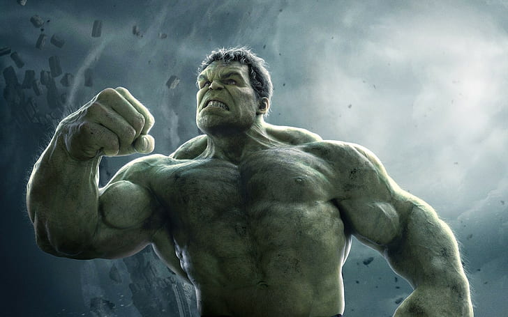 Vengadores edad de Ultrón, Vengadores, Hulk, Fondo de pantalla HD