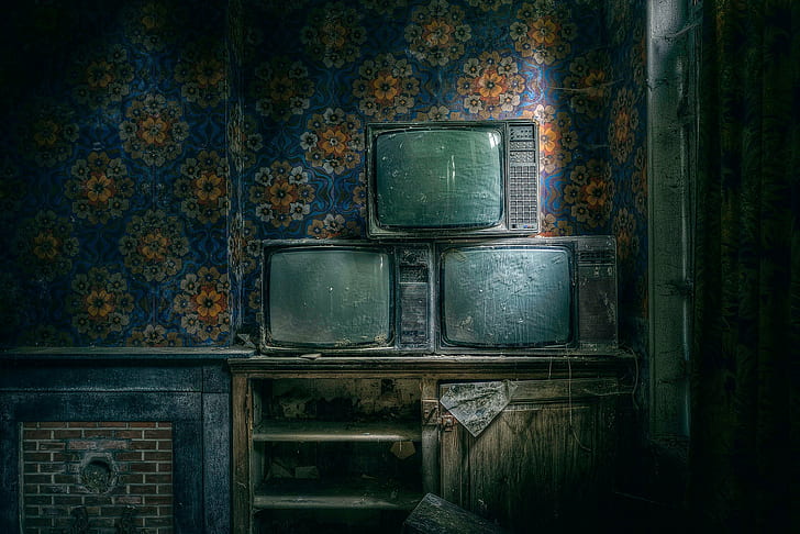 vieille télé, Fond d'écran HD