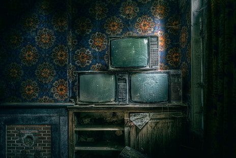 stary telewizor, Tapety HD HD wallpaper