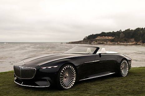 Vision Mercedes Maybach 6 Cabriolet 2017, HD tapet HD wallpaper