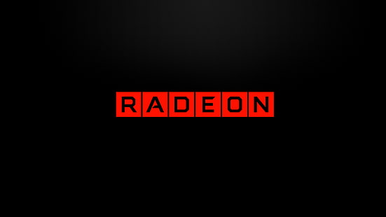  AMD, Radeon, logo, HD wallpaper HD wallpaper