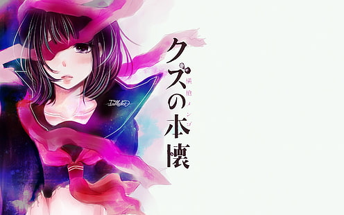 Kuzu no Honkai, dziewczyny z anime, Yasuraoka Hanabi, Tapety HD HD wallpaper