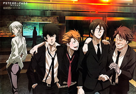 Fondo de pantalla de anime Psycho Pass, Psycho-Pass, Shinya Kogami, anime, Fondo de pantalla HD HD wallpaper