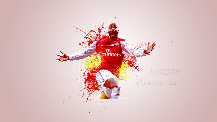 Arsenal, Arsenal Fc, Thierry Henry, HD wallpaper