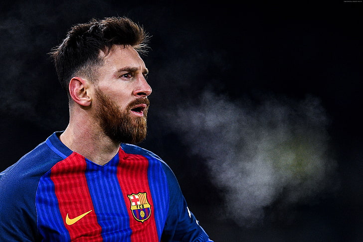 Les meilleurs joueurs 2016, football, Lionel Messi, football, 4k, Fond d'écran HD