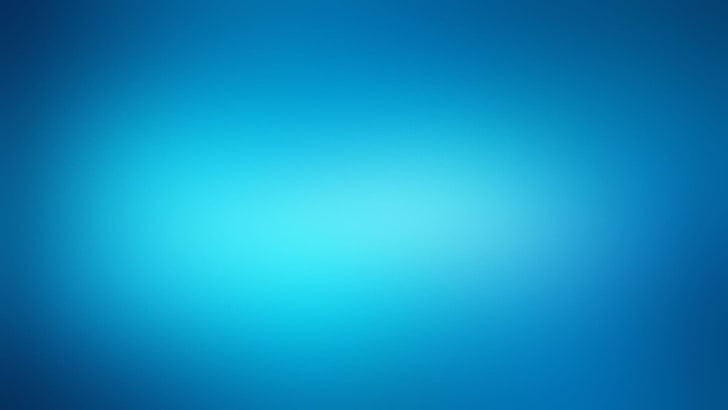 blue, cyan, minimalism, gradient, HD wallpaper
