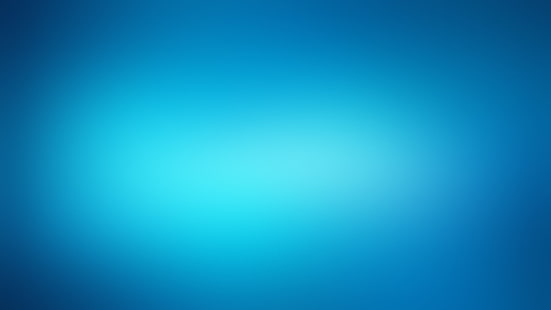 blå, cyan, minimalism, lutning, HD tapet HD wallpaper