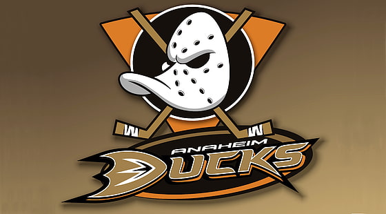 Хокей, Анахайм патици, емблема, лого, НХЛ, HD тапет HD wallpaper
