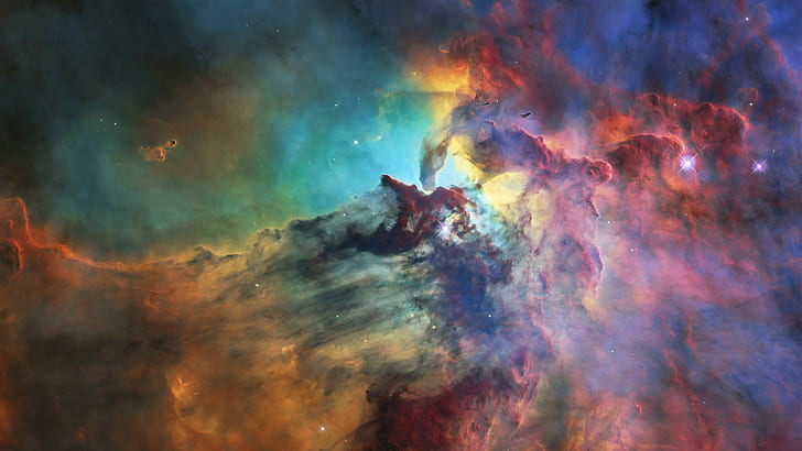 Nebulosa Da Lagoa 4K, Lagoa, Nebulosa, HD papel de parede