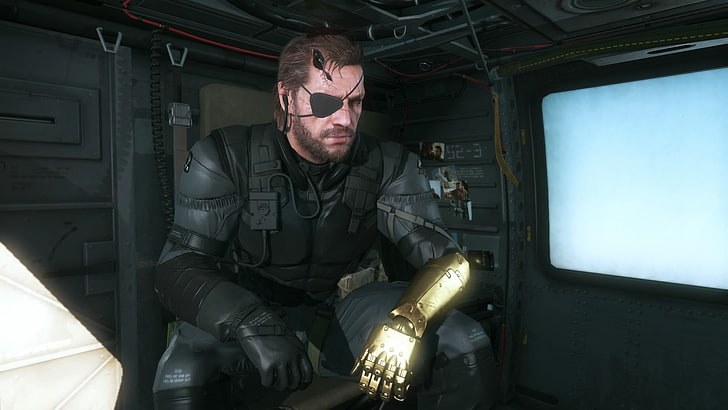 Metal Gear Solid V: The Phantom Pain, Venom Snake, Metal Gear Solid, HD тапет