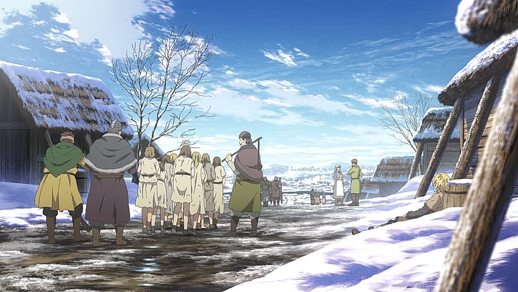 Vinland Saga, anime, 4K, HD wallpaper