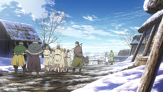 Saga de Vinland, anime, 4K, Fondo de pantalla HD HD wallpaper