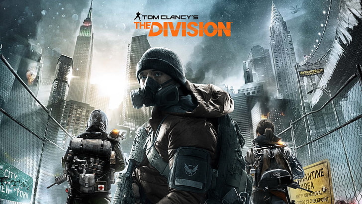Affiche du jeu Tom Clancy's The Division, Tom Clancy's The Division, Tom Clancy, jeux vidéo, Fond d'écran HD