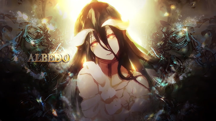 Papel de parede de anime Albedo, Anime, Overlord, Albedo (Overlord), Overlord (Anime), HD papel de parede