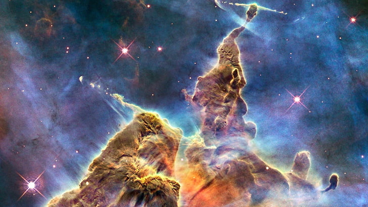 nebula, hubble, nasa, carina nebula, carina, ngc 3372, eta carinae, HD wallpaper