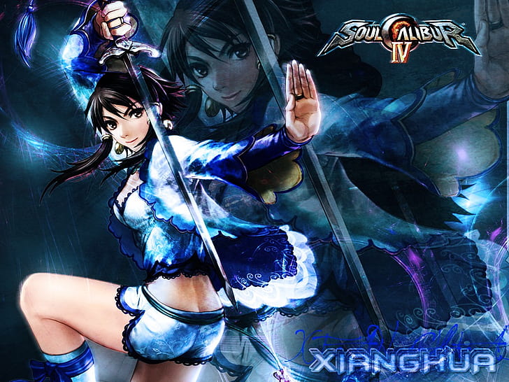 bonita carhz Xianghua videogames Soul Calibur HD arte, espada, soul calibur, bonita, carhz, mi amor, muchacha, HD papel de parede