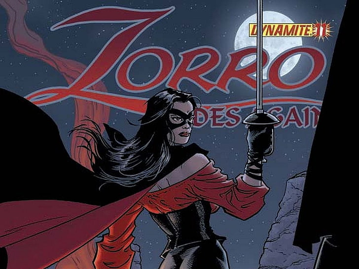 Comics, Zorro, Fondo de pantalla HD