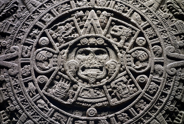 ronda, los aztecas, calendario, Shem, Fondo de pantalla HD