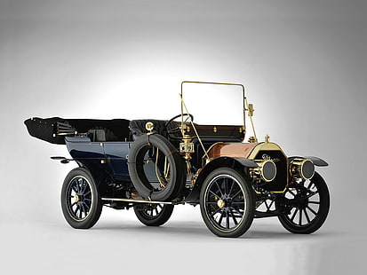 1909, Pfeil, großartig, Pierce, Retro, Serie S. 40, Touring, HD-Hintergrundbild HD wallpaper