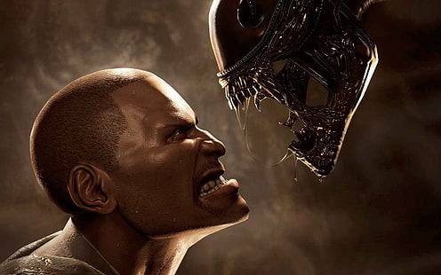 инопланетяне, компьютерные игры, Alien vs. Predator, HD обои HD wallpaper
