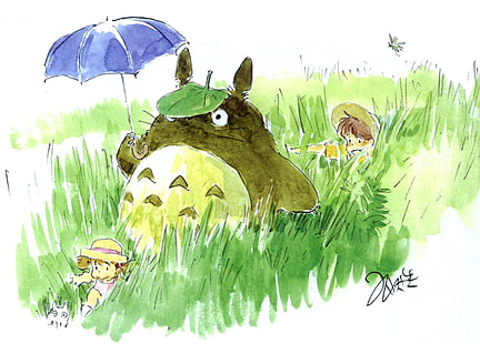 anime, Studio Ghibli, My Neighbor Totoro, Wallpaper HD HD wallpaper