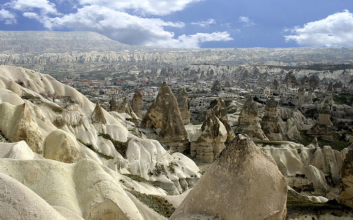 Cappadocia, landscape, HD wallpaper