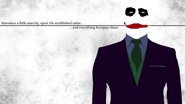 Die Joker-Illustration, Joker, Batman, Kunstwerk, The Dark Knight, Dark Knight-Trilogie, HD-Hintergrundbild