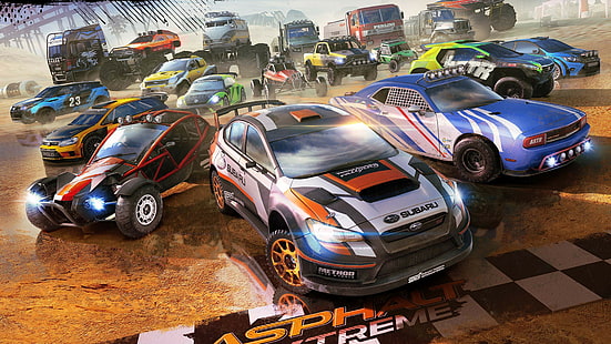 Asphalt Xtreme, racing, Android, iOS, PC, Sfondo HD HD wallpaper
