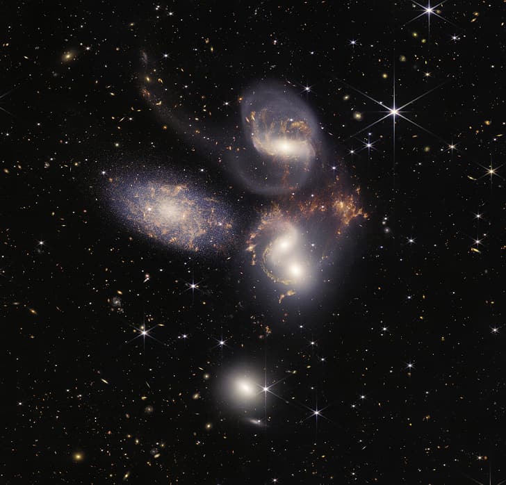 Universum, Weltraum, Galaxie, Sterne, NASA, James Webb Space Telescope, HD-Hintergrundbild