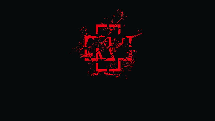 Band (musica), Rammstein, Logo, Sfondo HD