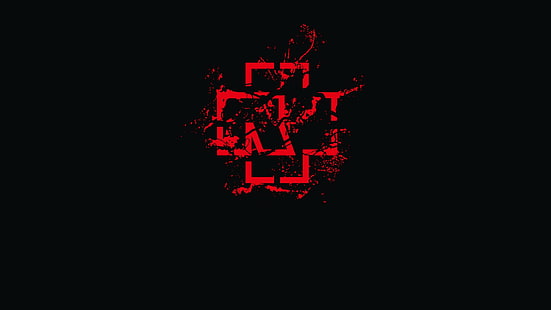 Banda (Música), Rammstein, Logotipo, HD papel de parede HD wallpaper