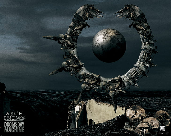 Arch Enemy HD, музика, арка, враг, HD тапет