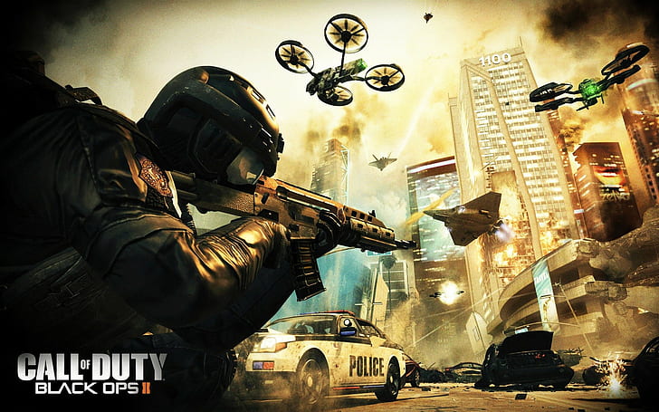 Call of Duty Black Ops 2 II Game, call of duty black ops 2 game, black, game, call, duty, HD wallpaper