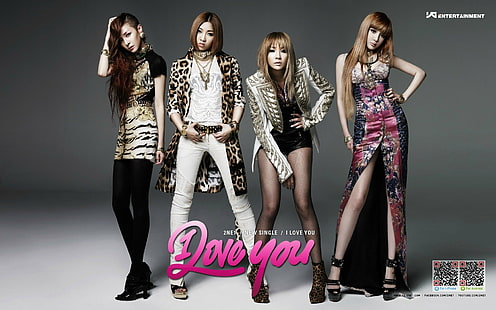 Band (Music), 2NE1, Minzy, Park Bom, HD wallpaper HD wallpaper