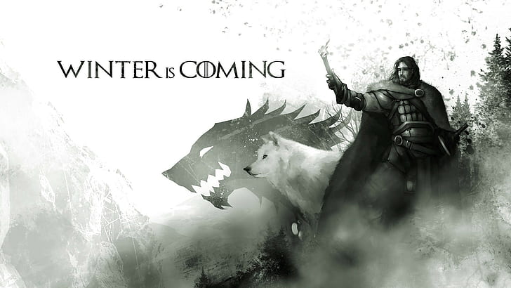 Winter is Coming wallpaper, winter, Game of Thrones, Sfondo HD