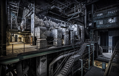 Industrie, Fabrik, HD-Hintergrundbild HD wallpaper