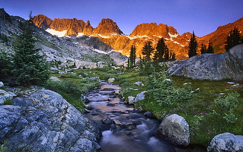 Naturaleza, Nevada, Paisaje, Rio, Sierra, HD-Hintergrundbild HD wallpaper