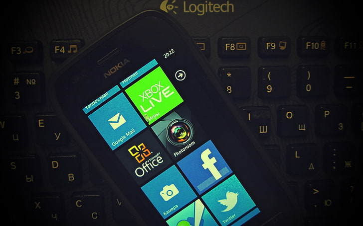 Nokia, Logitech, Mobiltelefon, Tastatur, Touchscreen, HD-Hintergrundbild