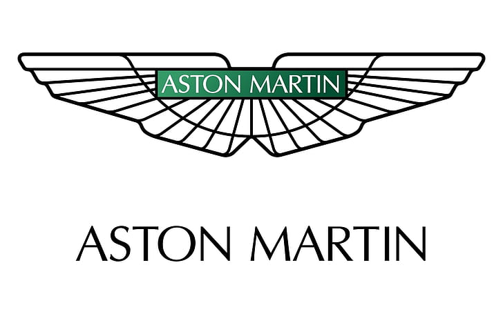Aston Martin Logo, logo, brand, HD wallpaper