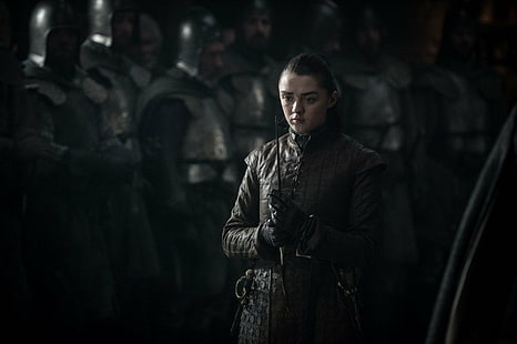 Телевизионно предаване, Game Of Thrones, Arya Stark, Maisie Williams, HD тапет HD wallpaper