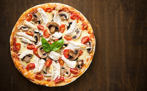 jedzenie, pizza, Tapety HD HD wallpaper
